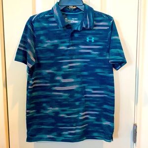 Under Armour Boys Size Large Polo GUC